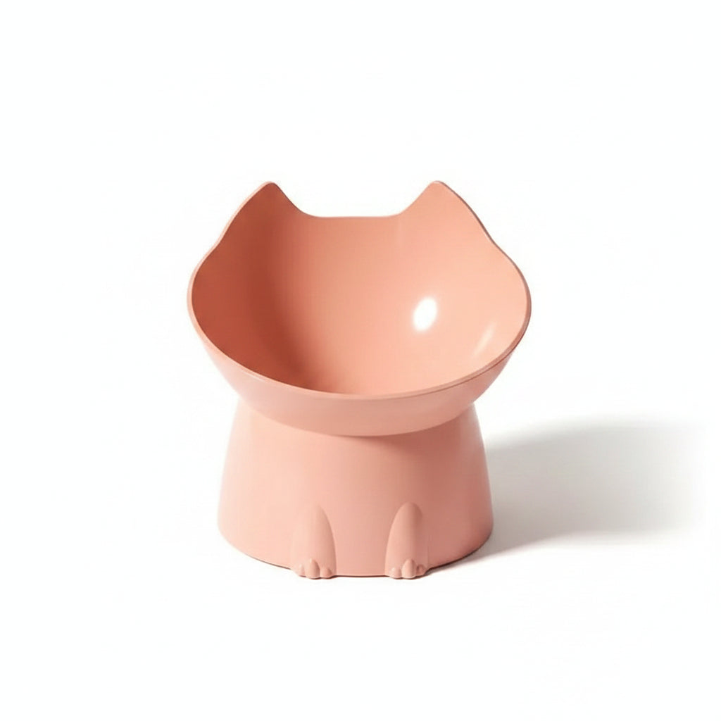 Gamelle Surlevée Inclinée pour Chat – Protection Cervicale & Confort Repas