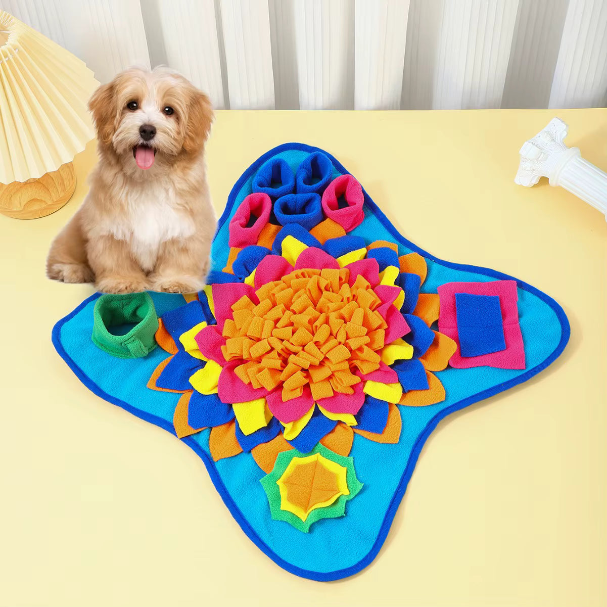 Tapis de Fouille Snuffle Mat pour Chien – Anti-Ennui & Stimulation Olfactive