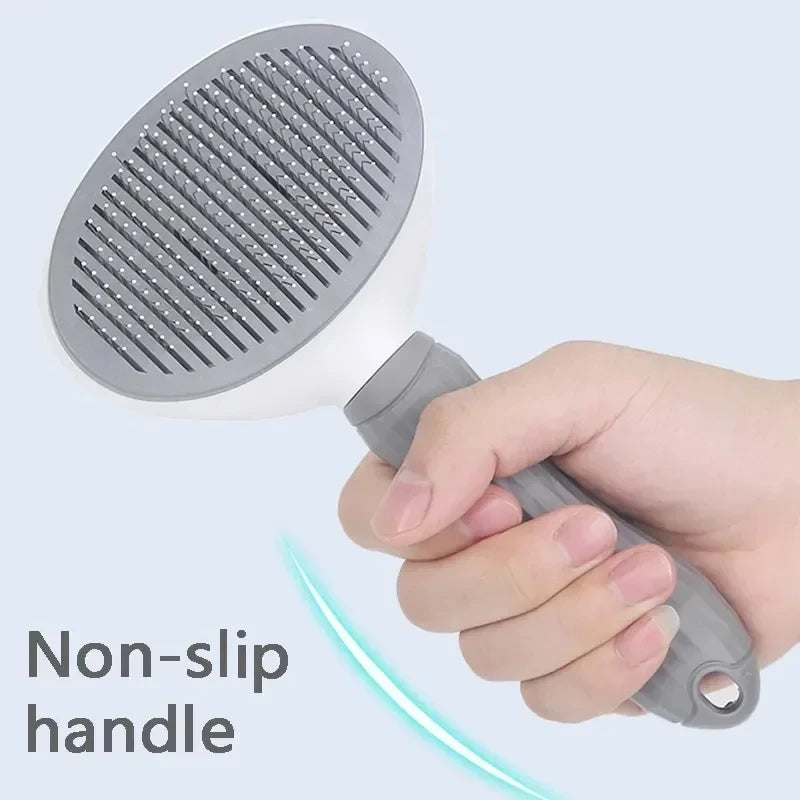 Brosse Auto-Nettoyante pour Chien et Chat – Démêlage & Massage