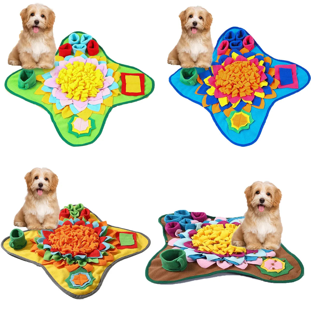 Tapis de Fouille Snuffle Mat pour Chien – Anti-Ennui & Stimulation Olfactive