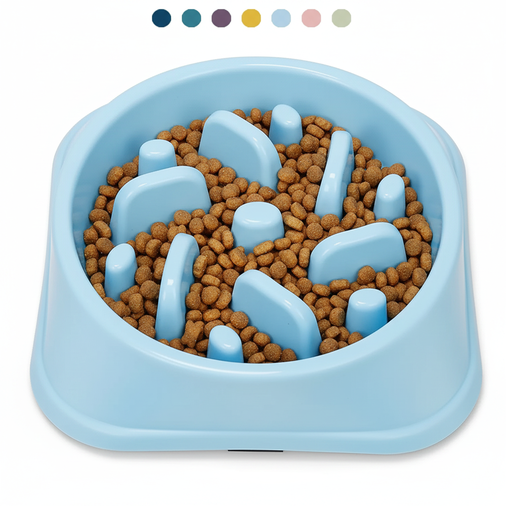 Gamelle Puzzle Anti-Glouton pour Chien – Jeu Alimentaire Antidérapant
