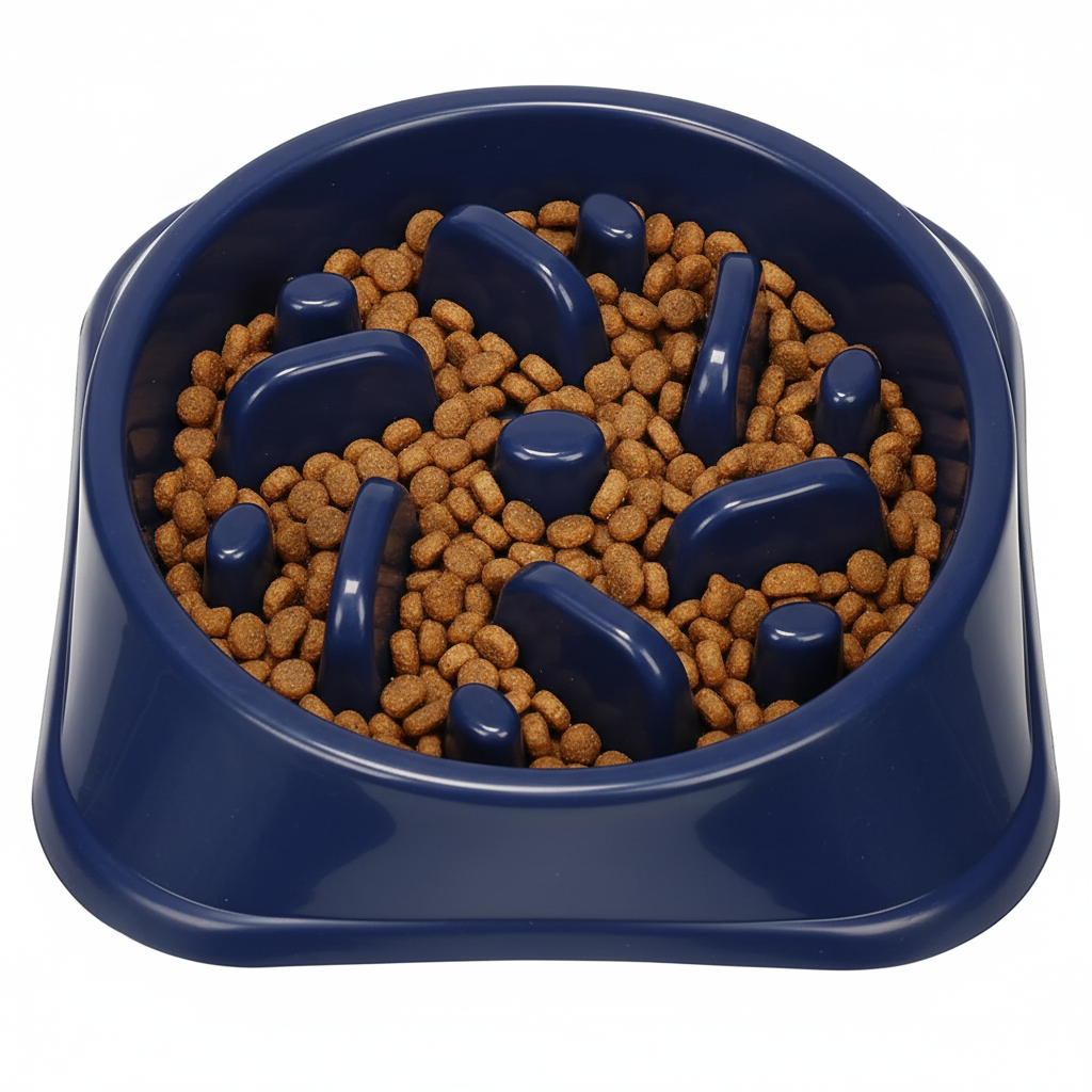Gamelle Puzzle Anti-Glouton pour Chien – Jeu Alimentaire Antidérapant