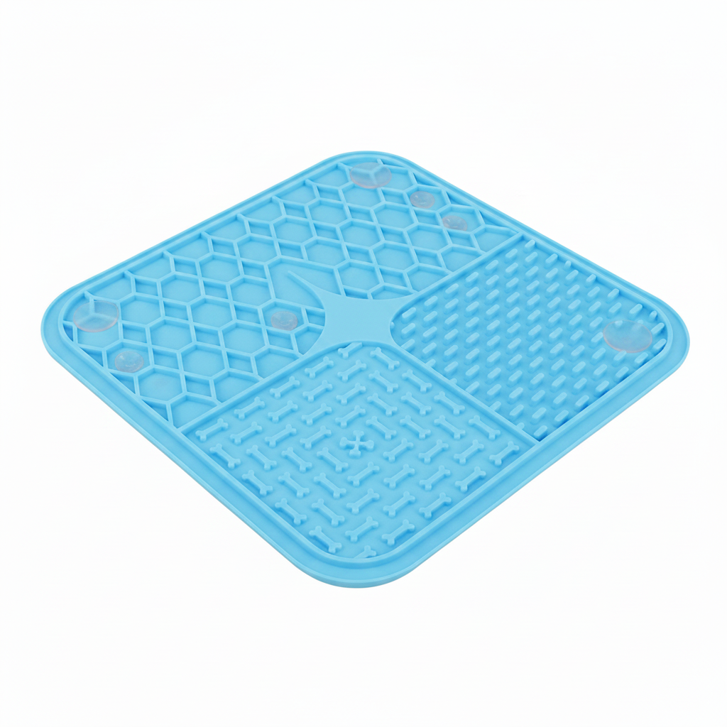 Tapis à Lécher Anti-Stress pour Chien et Chat – Ventouses Renforcées