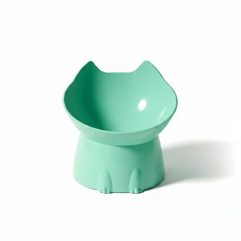 Gamelle Surlevée Inclinée pour Chat – Protection Cervicale & Confort Repas