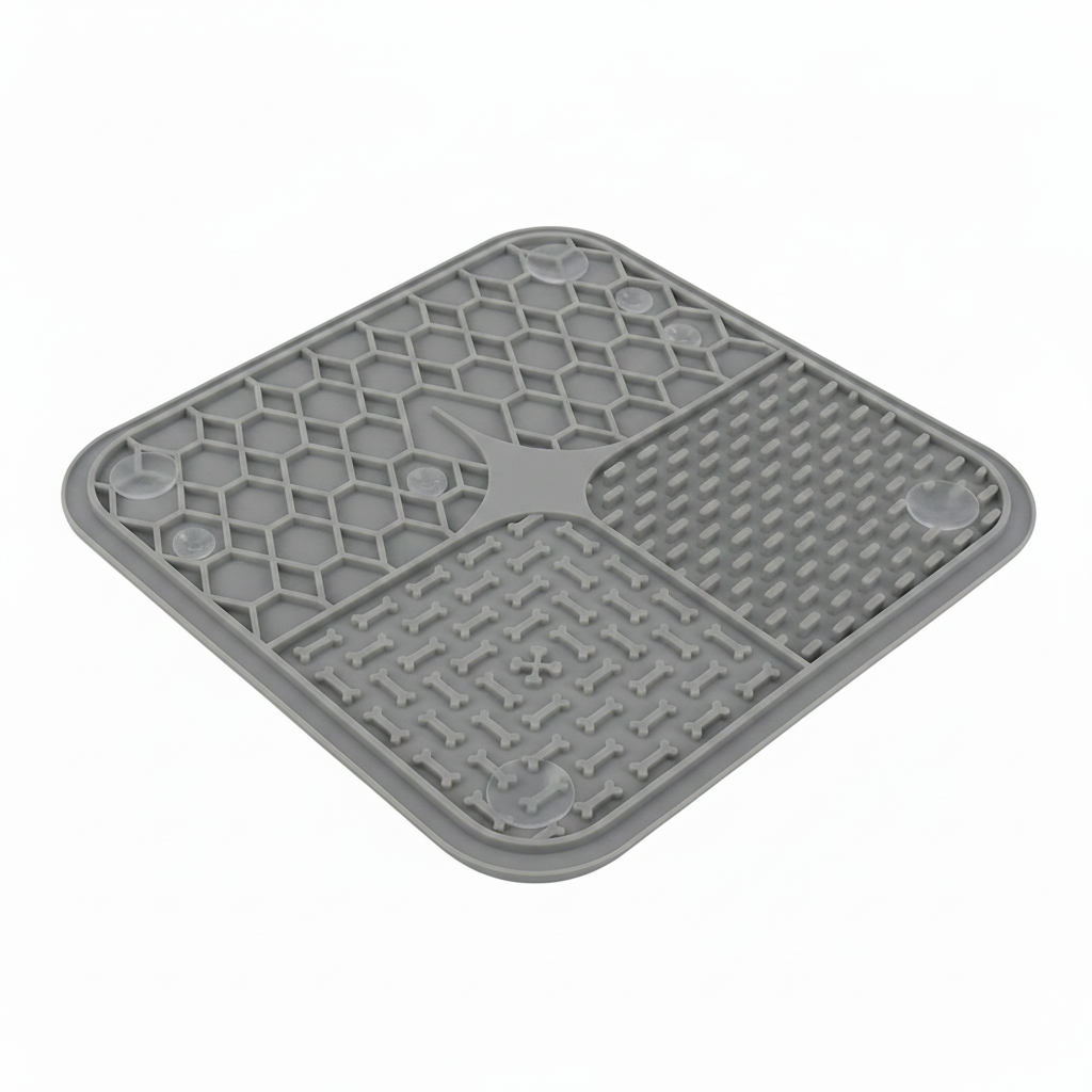Tapis à Lécher Anti-Stress pour Chien et Chat – Ventouses Renforcées