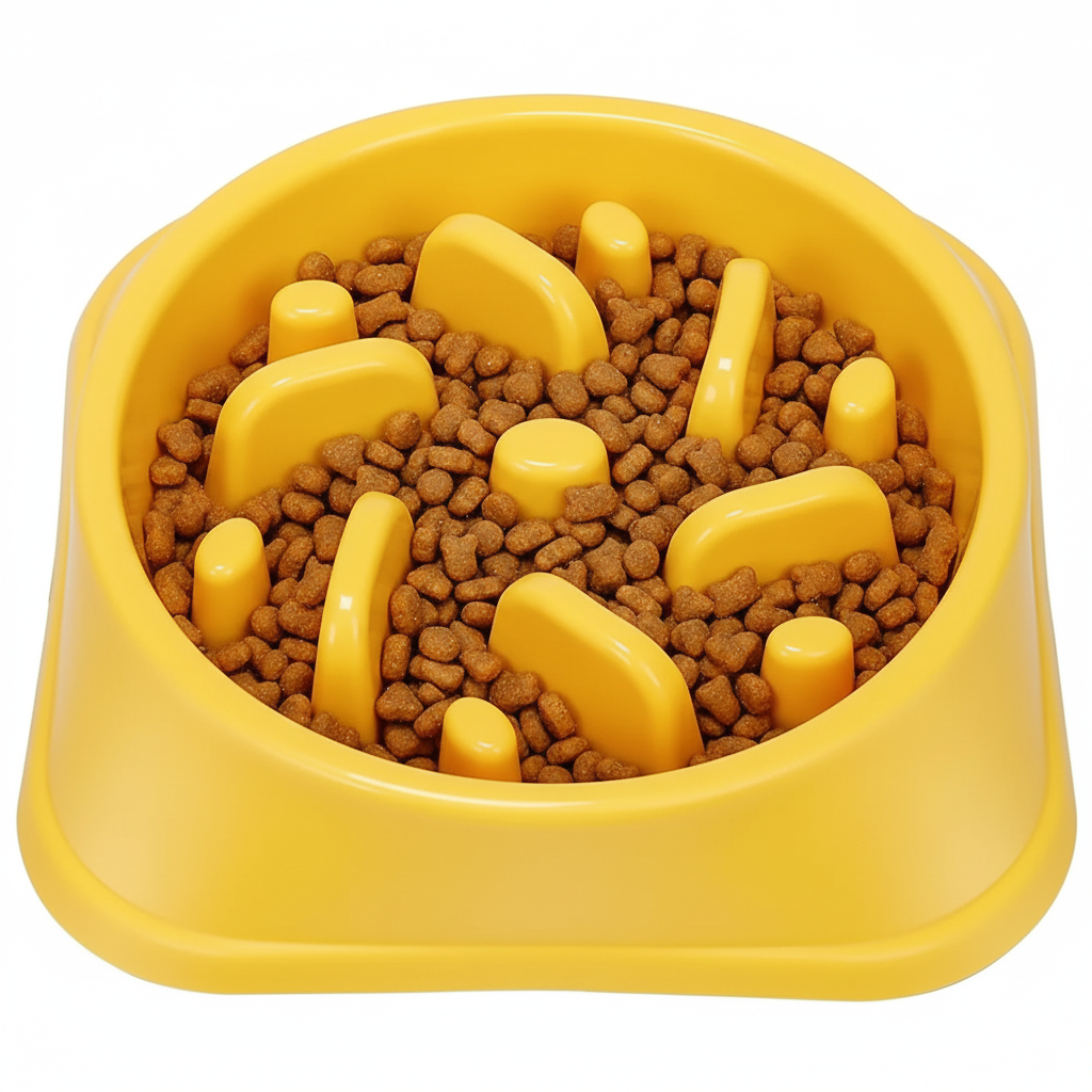 Gamelle Puzzle Anti-Glouton pour Chien – Jeu Alimentaire Antidérapant