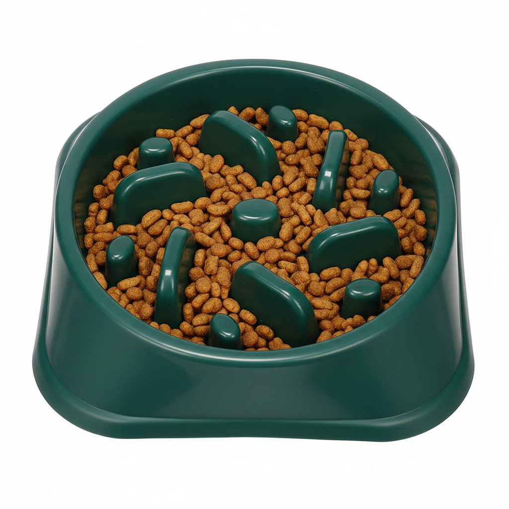Gamelle Puzzle Anti-Glouton pour Chien – Jeu Alimentaire Antidérapant