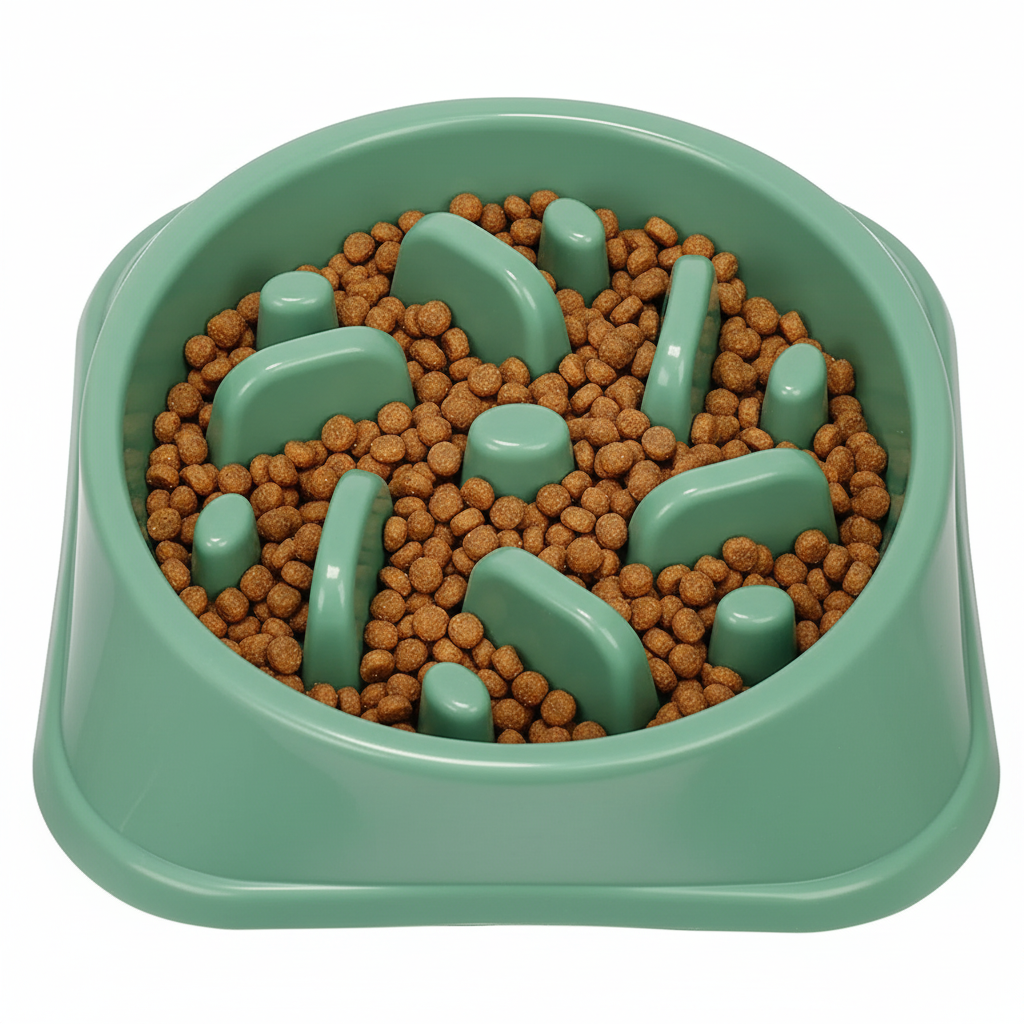 Gamelle Puzzle Anti-Glouton pour Chien – Jeu Alimentaire Antidérapant
